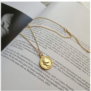 !NEW! Gold Coin Pendant Necklace